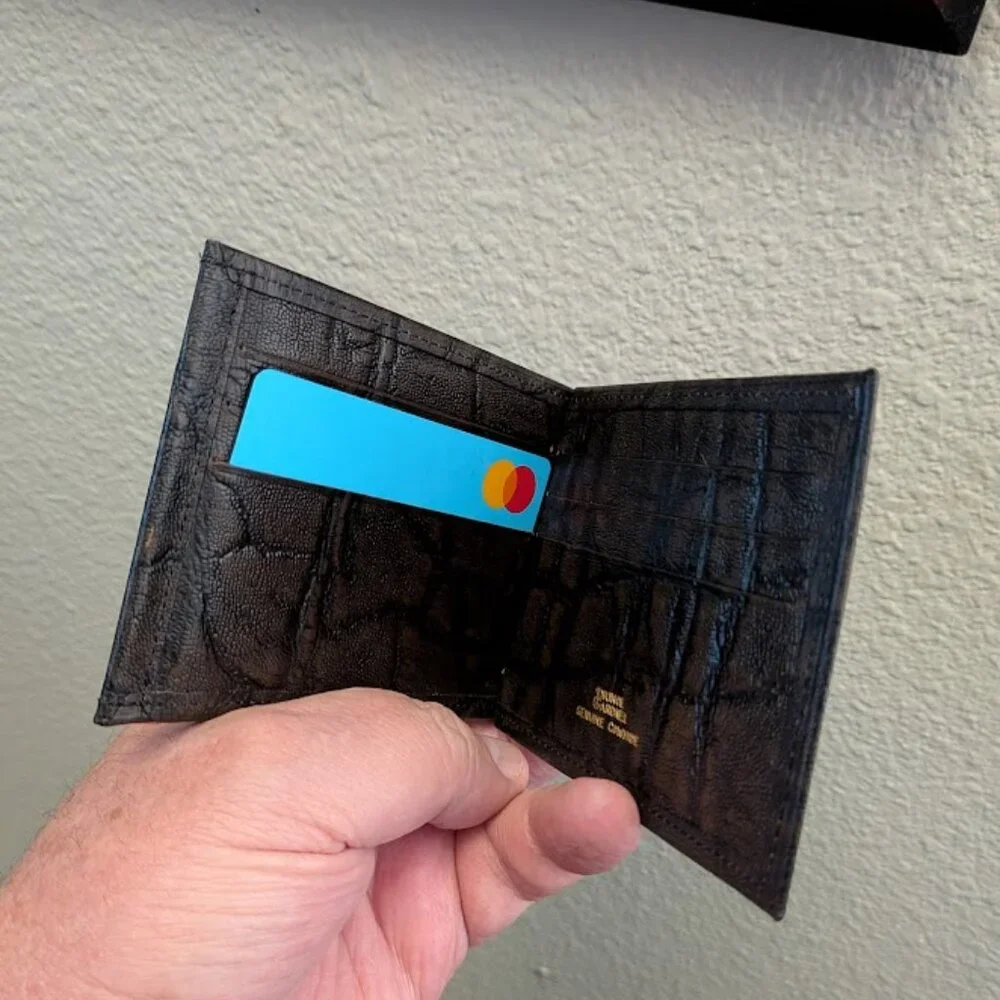 NOS Prince Gardner Z-Fold Leather Wallet 